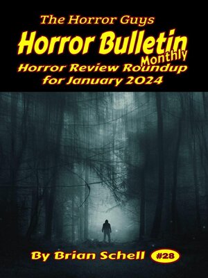 cover image of Horror Bulletin Monthly January 2024